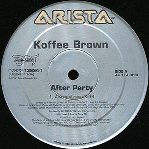 After Party 12" Single Koffee Brown LP Record Vinyl Rare
